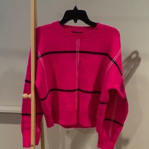Hot pink sweater